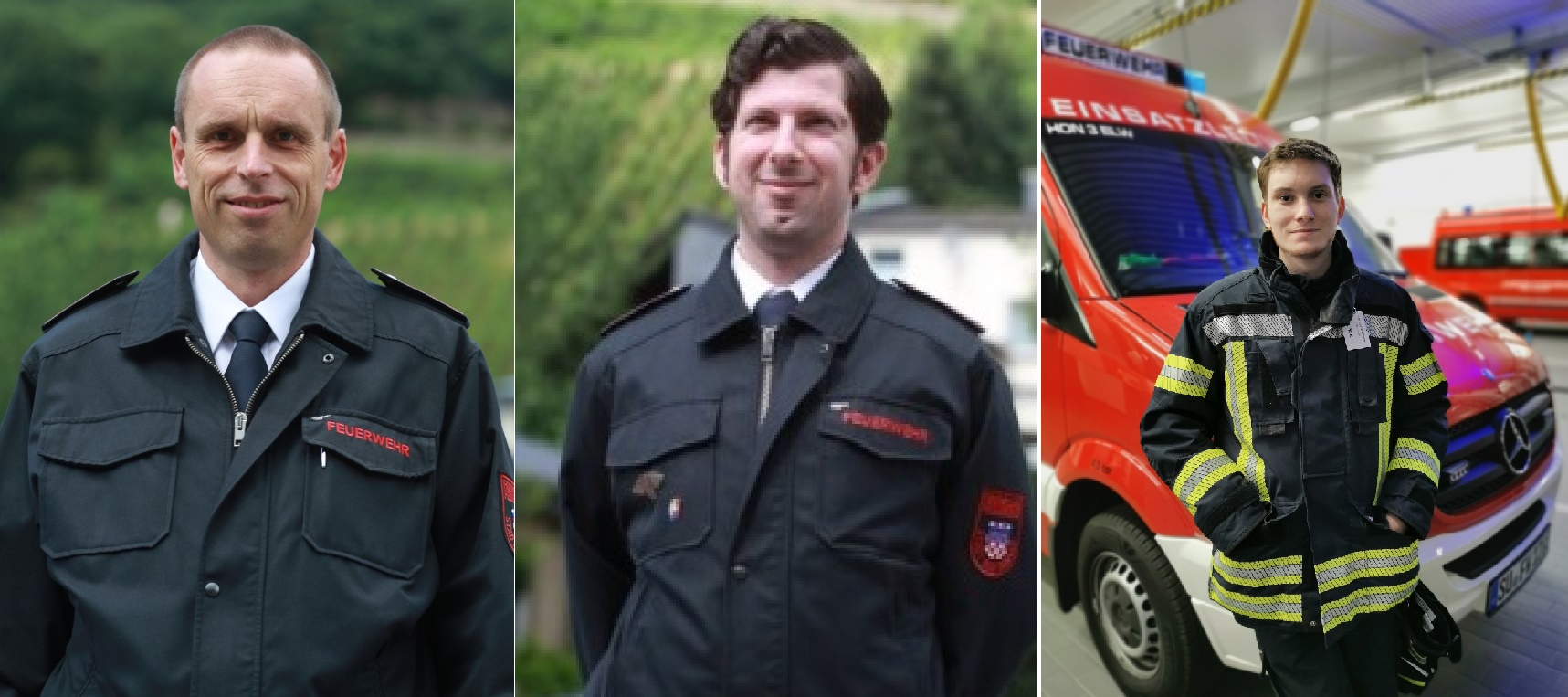 Neue Führung der Löschgruppe Rhöndorf