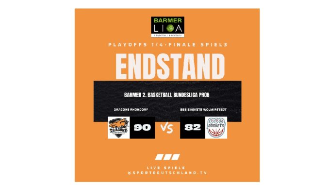 Playoff 2024 Spiel 6 Endergebniss Dragon vs Wolmirstedt