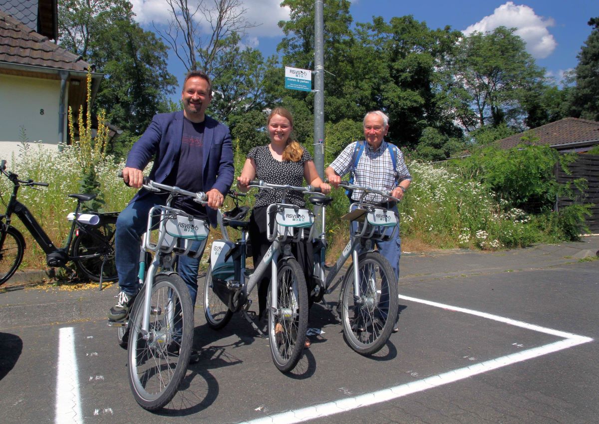 Mehr Stationen mit RSVG-Bikes im Stadtgebiet — Foto© Stadt Bad Honnef