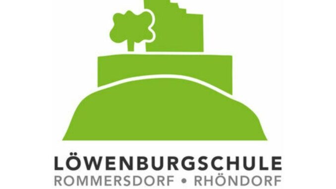 Löwenburgschule Rommersdorf - Rhöndorf Logo rand