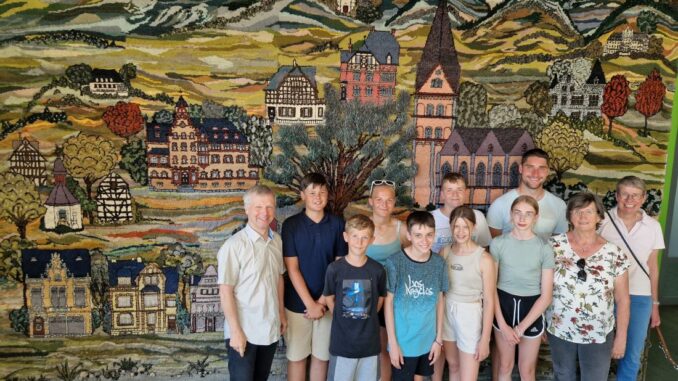 Schülergruppe aus Wittichenau besucht bad Honnef -- Foto© Stadt bad Honnef