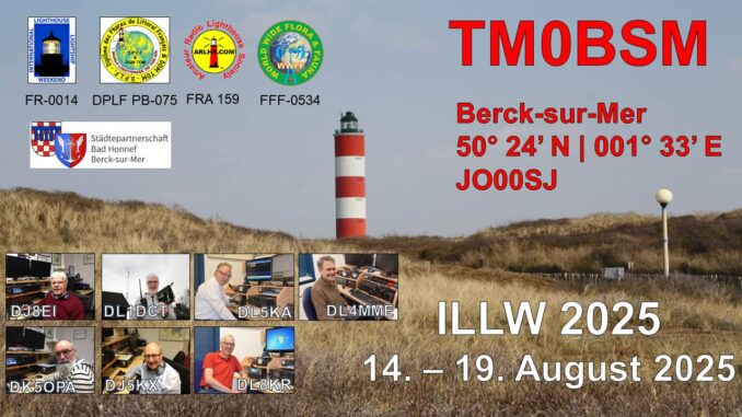 Funkamateure reisen nach berck sur mer 2025 -- Collage© Karl-Heinz Rohde