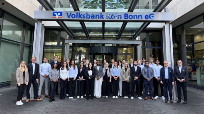 Volksbank Köln Bonn eG- Ausbildungsjahr 2025 Foto Volksbank -Köln-Bonn eg