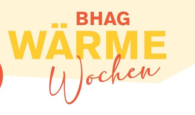 BHAG Wärme Wochen 2025 Kopf
